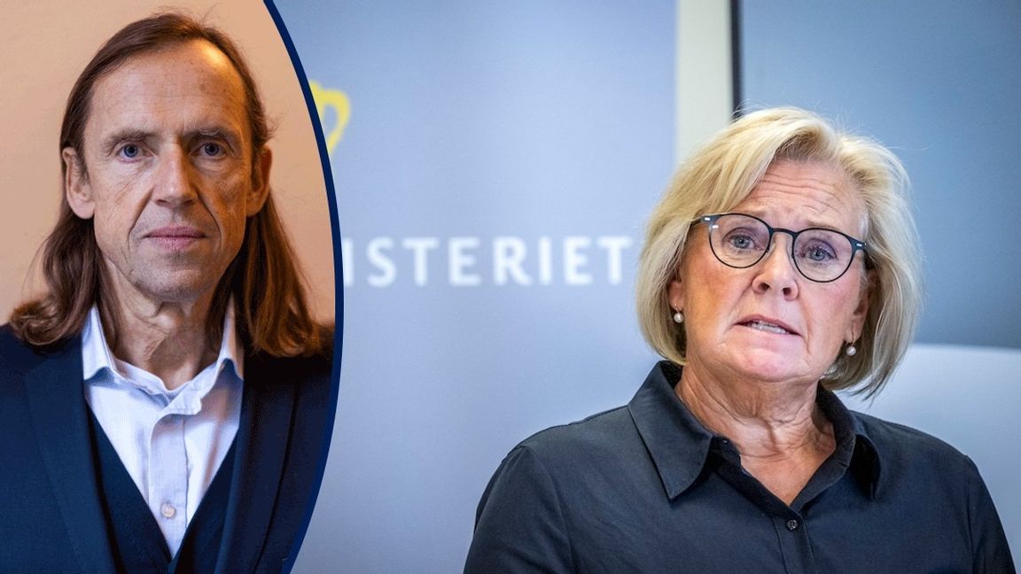 Rikspolischef Petra Lundh skyller på samhällsutvecklingen. Foto: Johan Nilsson/TT 