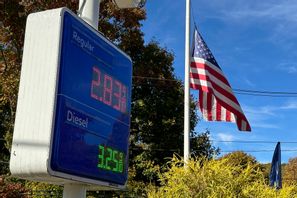 Nya siffror visar prisutvecklingen i USA. Arkivbild. Foto: Peter Morgan/AP/TT