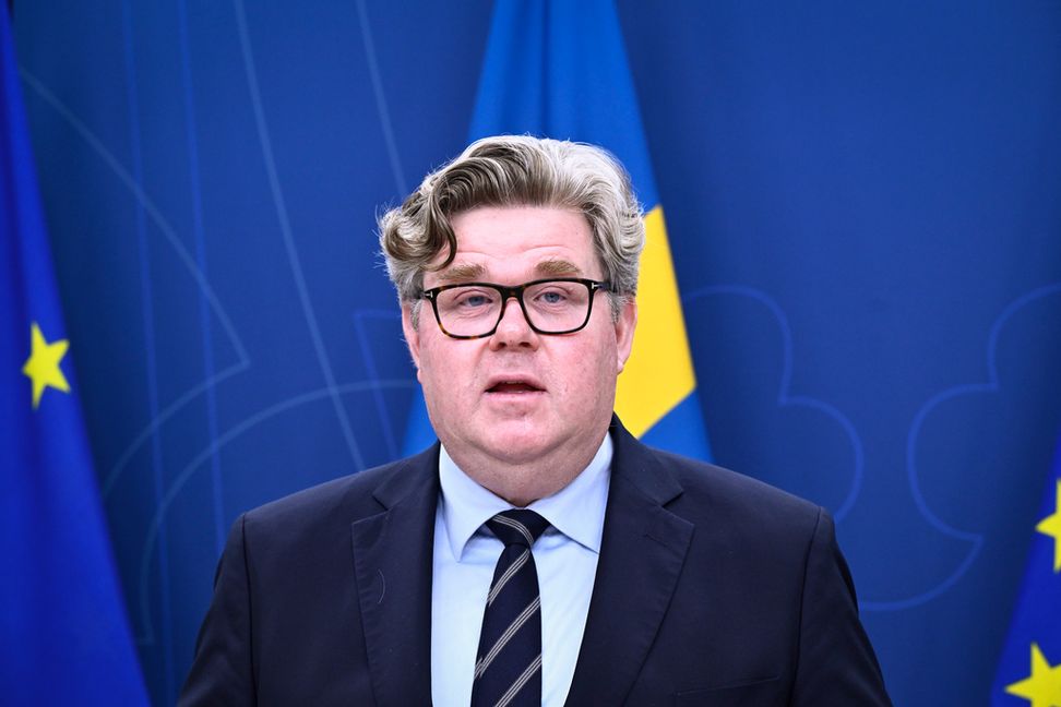 Justitieminister Gunnar Strömmer (M). Arkivbild. Foto: Christine Olsson/TT