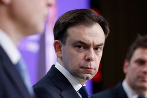 Polens finansminister Andrzej Domanski vid ett EU-möte i Bryssel i januari. Arkivfoto. Foto: Omar Havana/AP/TT