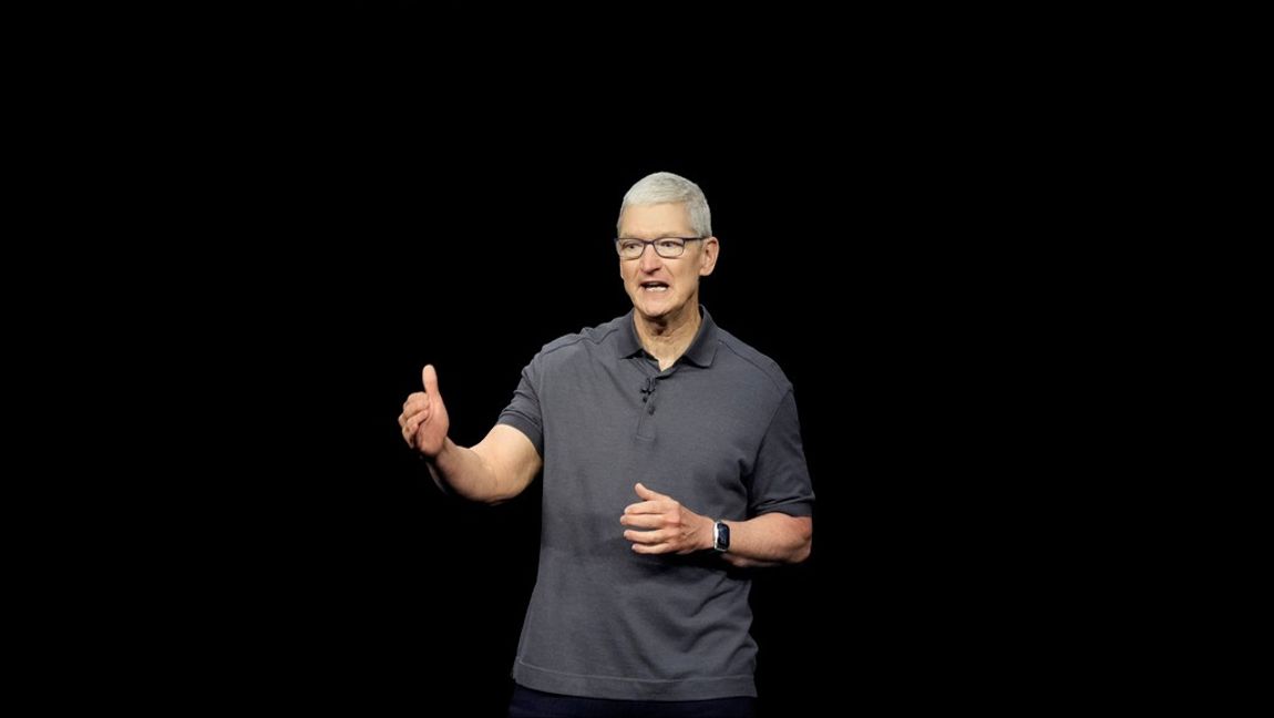 Apples vd Tim Cook. Arkivbild. Foto: JEFF CHIU/AP/TT