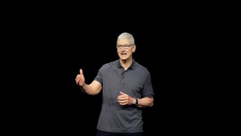 Apples vd Tim Cook. Arkivbild. Foto: JEFF CHIU/AP/TT
