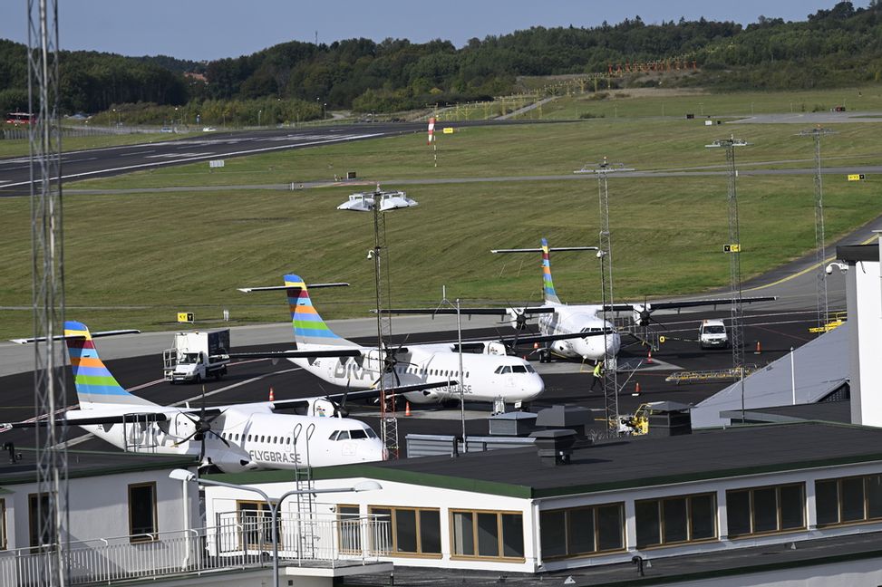 Bromma flygplats. Arkivbild Fredrik Sandberg/TT