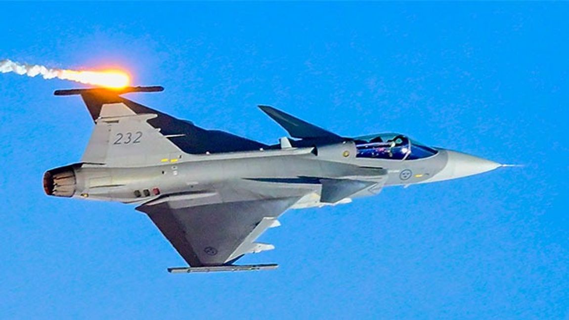 Uppgift: JAS Gripen till Ukraina