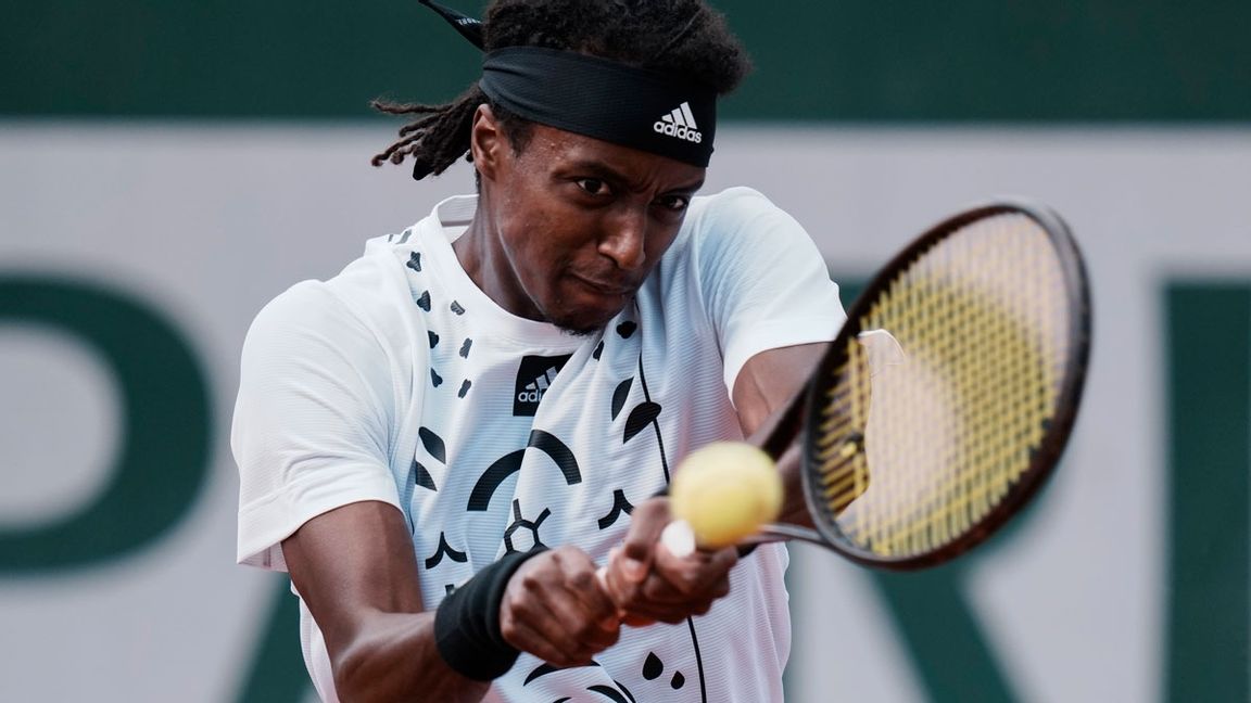 Svenske tennisspelaren Mikael Ymer klättrar på världsrankingen. Foto: Thibault Camus/AP/TT