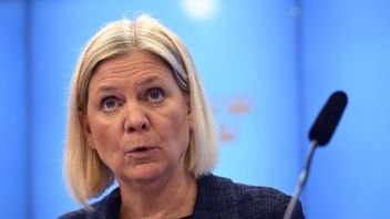 Magdalena Andersson, partiledare för Socialdemokraterna. Foto: Fredrik Sandberg/TT