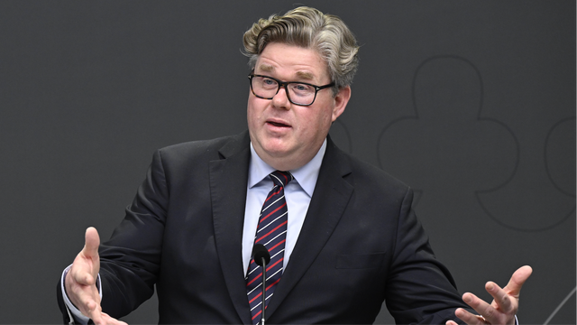 Justitieminister Gunnar Strömmer (M). Foto: Jessica Gow/TT