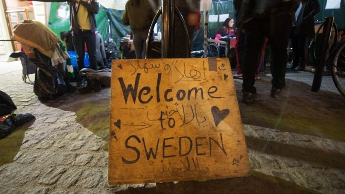 2015 kom många nyanlända till Sverige. En del av dem flydde från Syrienkriget. The Global Village undersöker hur det har gått för de syrier som bor i Sverige. Foto: Fredrik Sandberg/TT