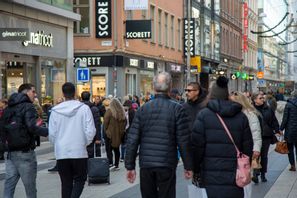 Konjunkturprognos och barometerindikator från Konjunkturinstitutet (KI). Arkivbild. Foto: Martina Holmberg/TT