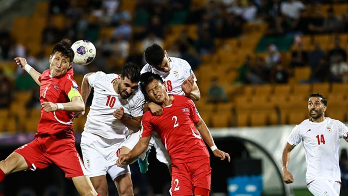 Iran i match mot Sydkorea den 10 juni 2025. Bild: Mehr News Agency/CC BY 4.0