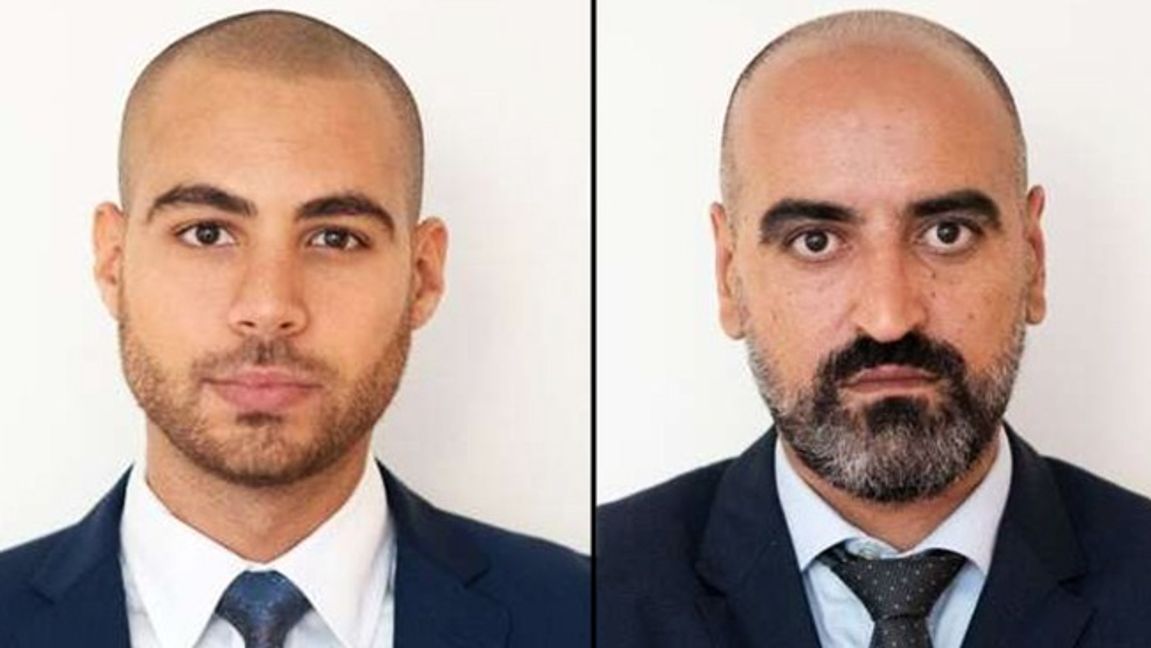 Försvarsadvokaterna Ekrem Güngör och Amir Amdouni utesluts ur Advokatsamfundet. Till vänster: Amir Amdouni. Till höger: Ekrem Güngör. Foto: Kickan Nikolic/Advokatfirman Devlet.