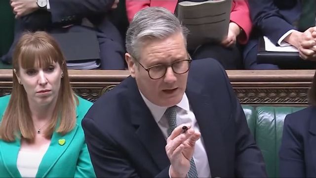 Keir Starmer pressas om våldtäktsgängen. Foto: Youtube