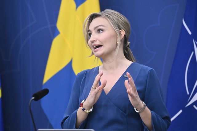 Energi- och näringsminister Ebba Busch (KD). Arkivbild. Foto: Jessica Gow/TT