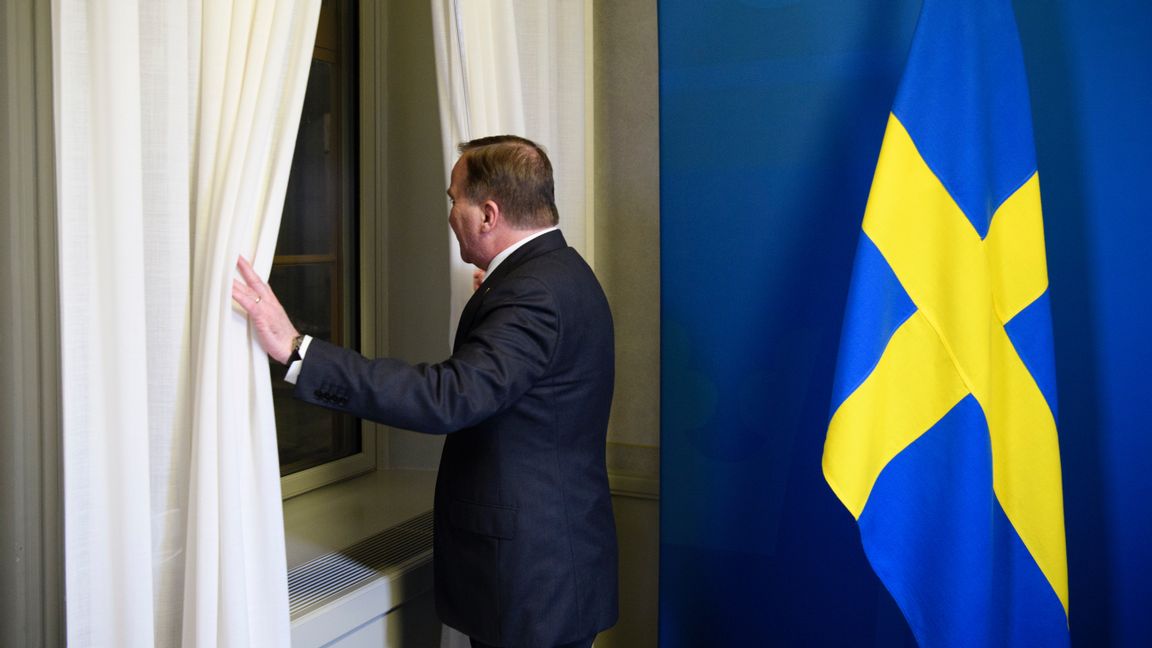 Statsminister Stefan Löfven (S). Foto: Henrik Montgomery, TT.