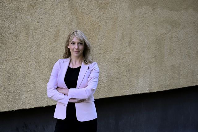 Frida Bratt, sparekonom på Nordnet. Arkivbild. Foto: Janerik Henriksson/TT