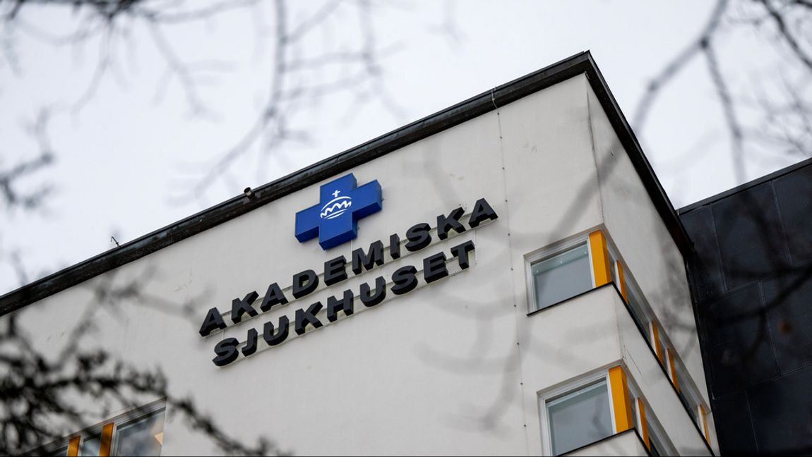 Akademiska sjukhuset i Uppsala. Foto: Christine Olsson/TT