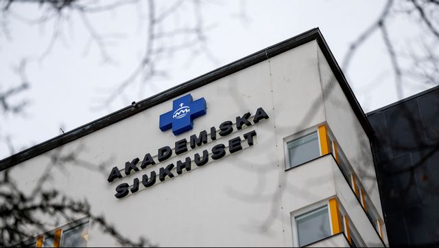 Akademiska sjukhuset i Uppsala. Foto: Christine Olsson/TT