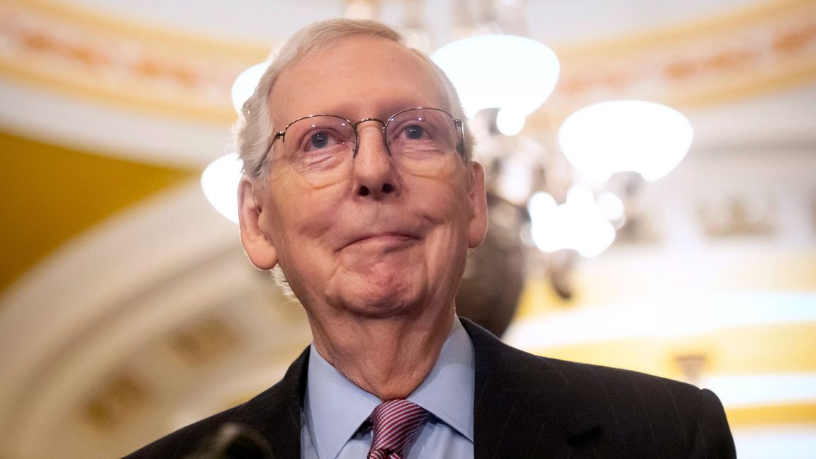 Mitch McConnell. Foto: Mark Schiefelbein/AP