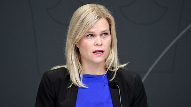 Jämställdhetsminister Paulina Brandberg. Bild: Axel Narving / TT