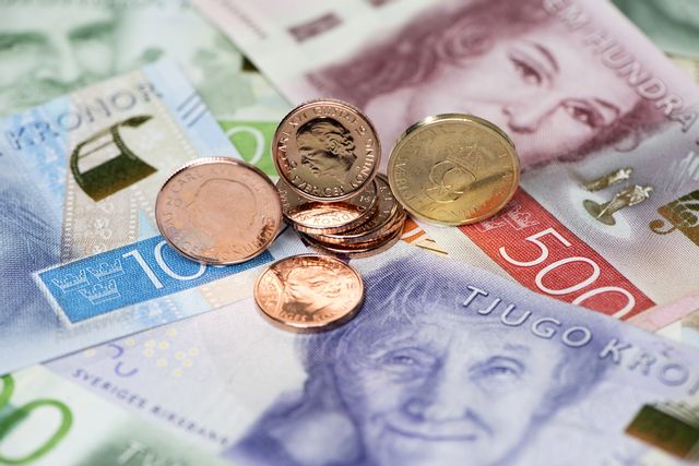 Kronan fortsätter att gå starkt i den globala valutahandeln. Arkivbild. Foto: Fredrik Sandberg/TT