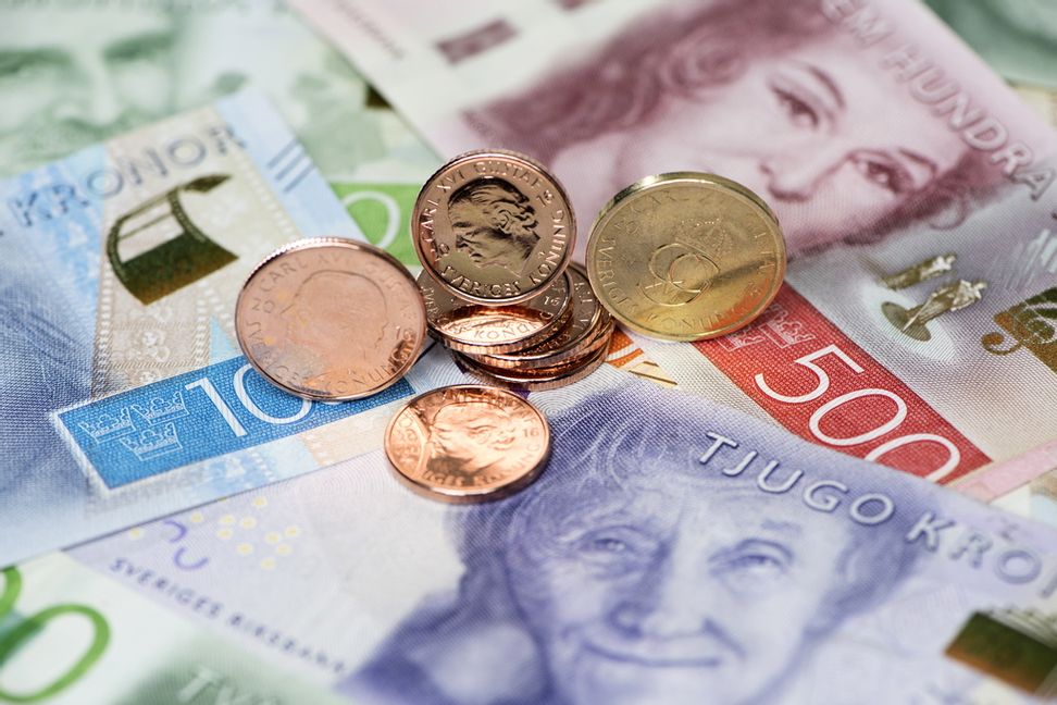 Kronan fortsätter att gå starkt i den globala valutahandeln. Arkivbild. Foto: Fredrik Sandberg/TT