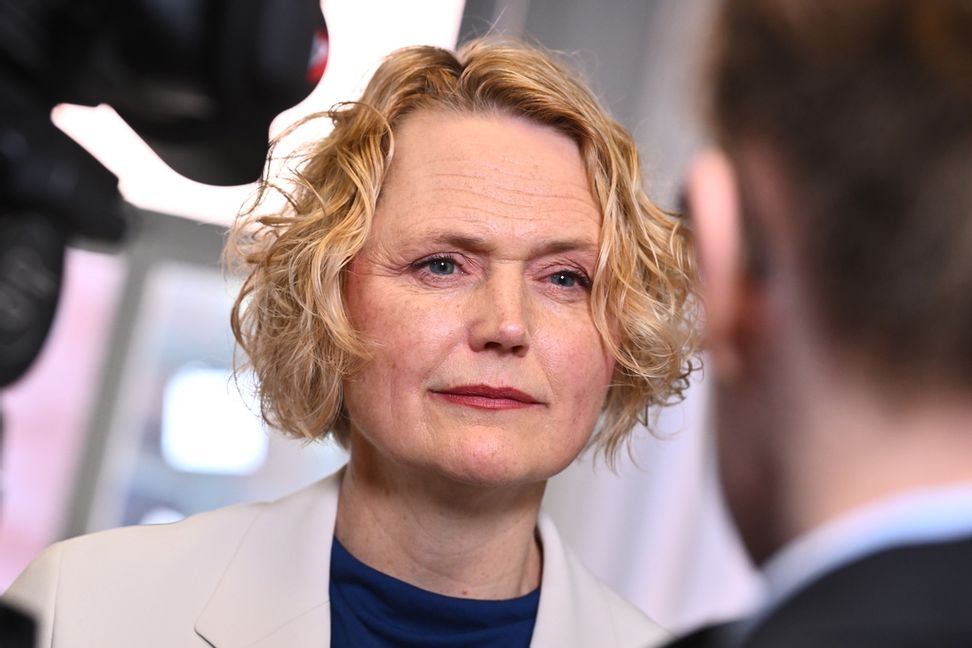 Anna-Karin Hatt är valberedningens förslag till ny partiordförande i Centerpartiet. Foto: Claudio Bresciani/TT