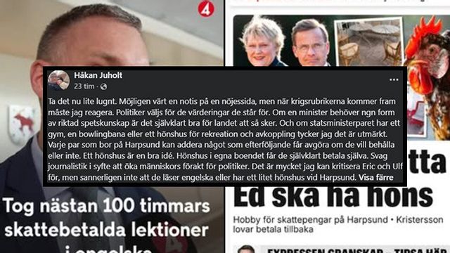 Foto: Facebook/Håkan Juholt