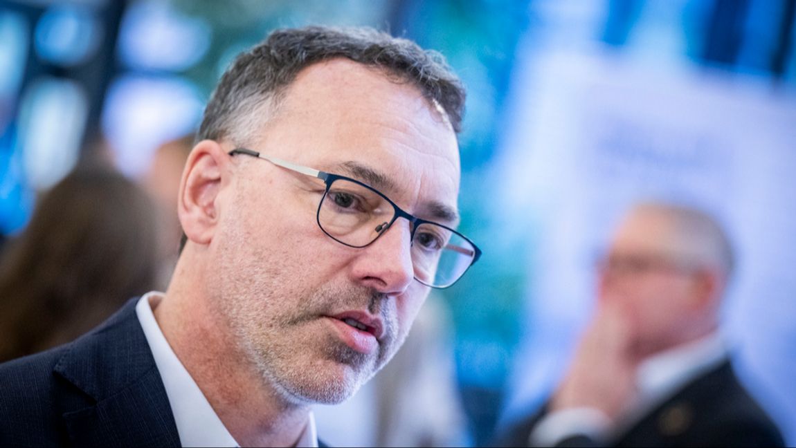 Generaldirektör Per Eckemark lämnar Svenska kraftnät den 28 november. Arkivbild. Foto: Johan Nilsson/TT