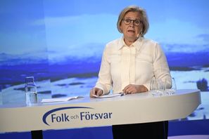 Rikspolischef Petra Lundh. Pontus Lundahl/TT