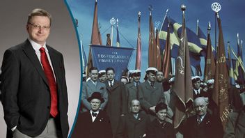 Per Albin och Soclialdemokraterna, Platons lärljungar? Foto: Gunnar Lundh / Nordiska museet (public domain)