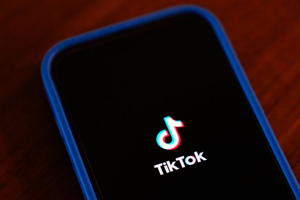 Den populära videoappen Tiktok. Arkivbild. Foto: Ashley Landis/AP/TT