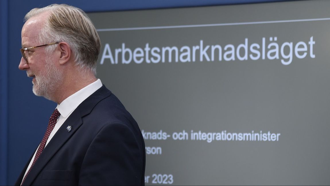 Att kombinera arbetsmarknad och integration hos en minister är ett viktigt skifte i hur man ser på den snabbt stigande arbetslösheten. Foto: FREDRIK SURELL/TT