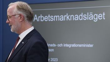 Att kombinera arbetsmarknad och integration hos en minister är ett viktigt skifte i hur man ser på den snabbt stigande arbetslösheten. Foto: FREDRIK SURELL/TT