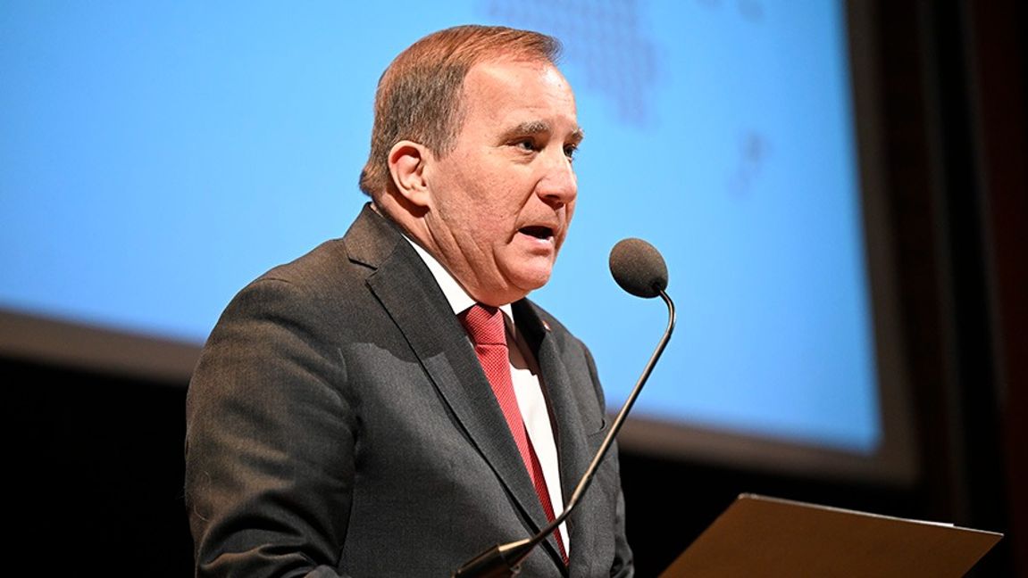 Stefan Löfven. Foto: Fredrik Sandberg/TT