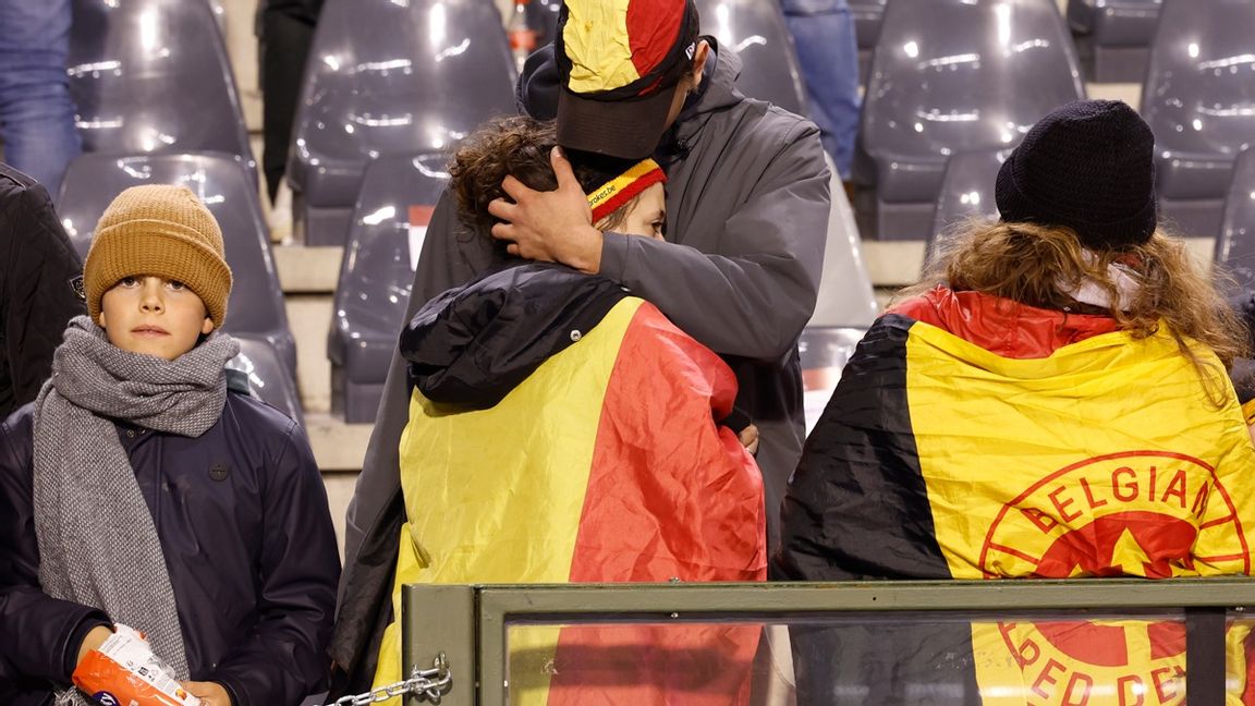 Publiken evakuerades. Foto: Geert Vanden Wijngaert/AP