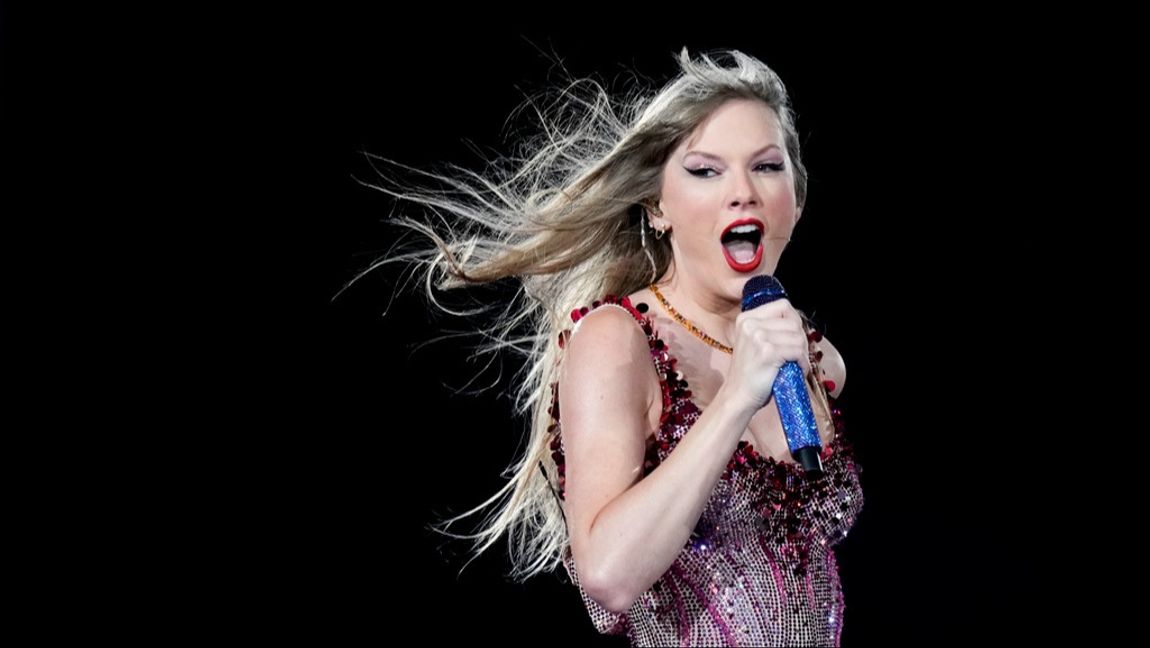 Taylor Swift. Arkivbild. Foto: NATACHA PISARENKO/AP/TT