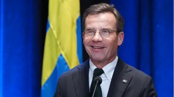 Statsminister Ulf Kristersson gratulerar Donald Trump till valsegern. Foto: Lise Åserud/NTB/TT