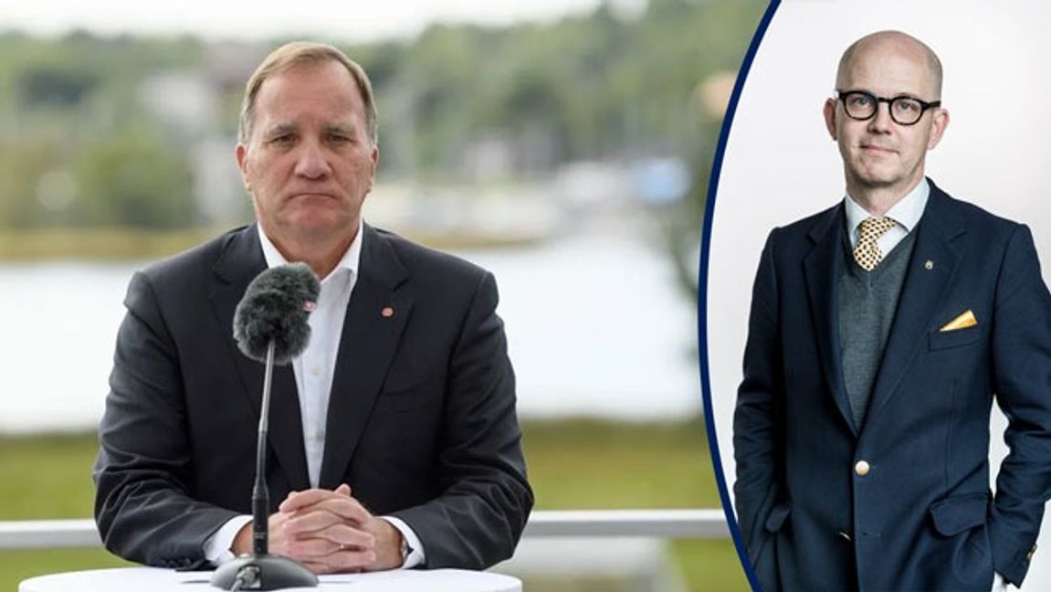 Stefan Löfven annonserade sin avgång i sitt sommartal på söndagen. Foto: Henrik Montgomery, TT.