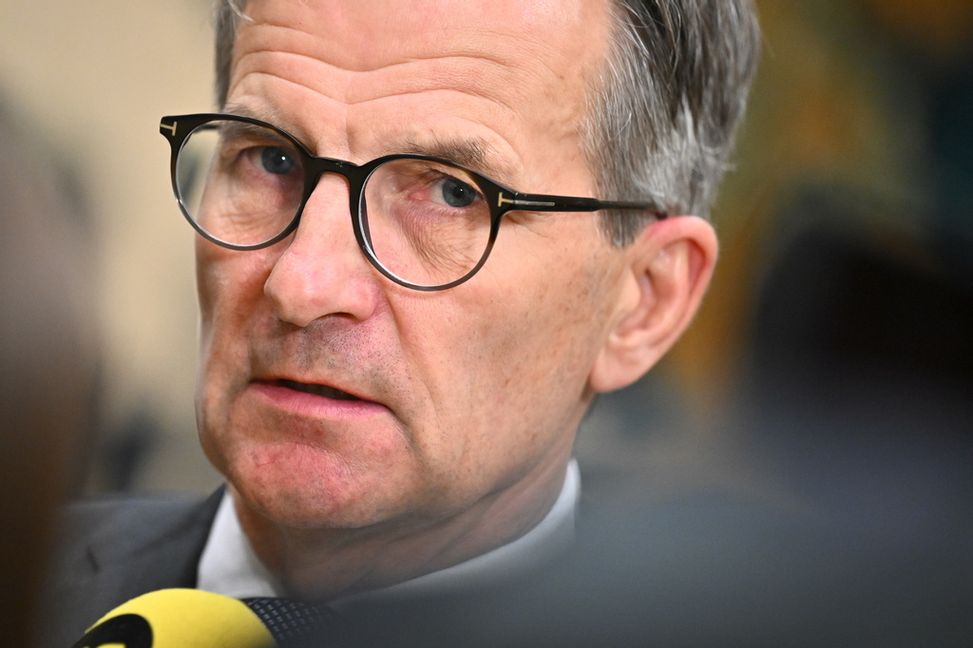 Allt mer ovisst kring vad Riksbanken, Erik Thedéen, gör med styrräntan framöver. Arkivbild Claudio Bresciani/TT