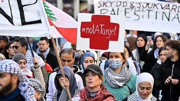 Bild från propalestinsk demonstration i Malmö den 6 oktober. Bild: Johan Nilsson/TT