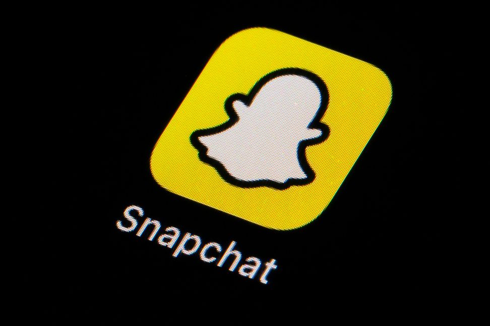 Den dömde mannen använde Snapchat för att komma i kontakt med sina unga offer. Arkivbild. Matt Slocum/AP/TT