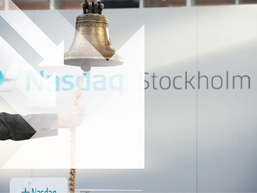 Börsfall efter attacken mot Iran. Arkivbild. Foto: Johan Hallnäs/TT