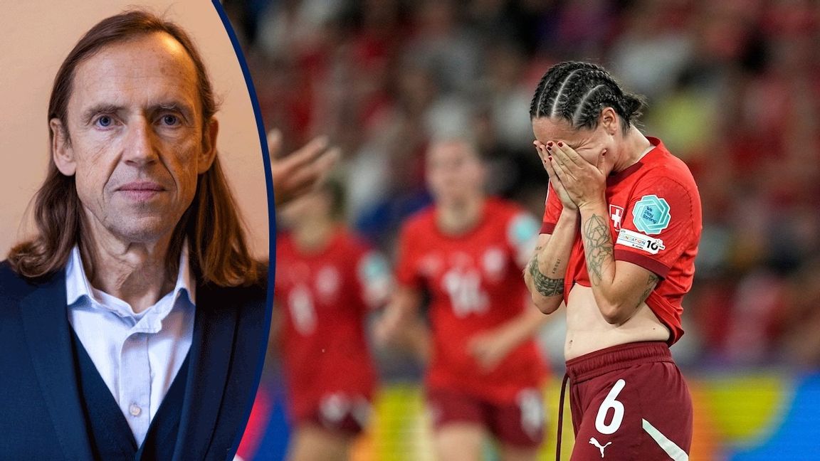 Det blev förlust för värdlandet Schweiz i mötet mot Norge när damernas fotbolls-EM inleddes på onsdagen. Foto: Martin Meissner/AP/TT
