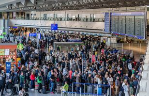 Tusentals flygningar ställs in på grund av en strejk i Tyskland. Arkivbild. Foto: Andreas Arnold AP/TT