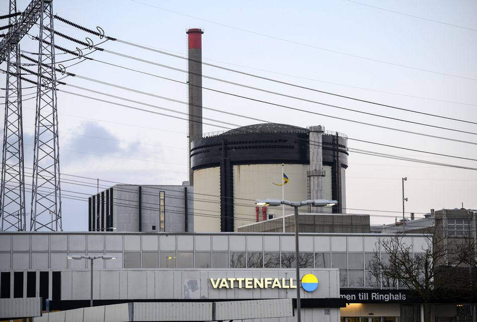 De numera nedstängda reaktorerna Ringhals 2 och Ringhals 1. Arkivbild. Foto: Björn Larsson Rosvall/TT