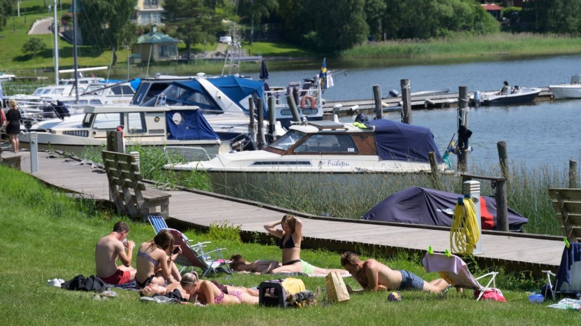 Temperaturer uppemot 20 grader kan väntas den första helgen i juni. Arkivbild. Foto: Fredrik Sandberg/TT