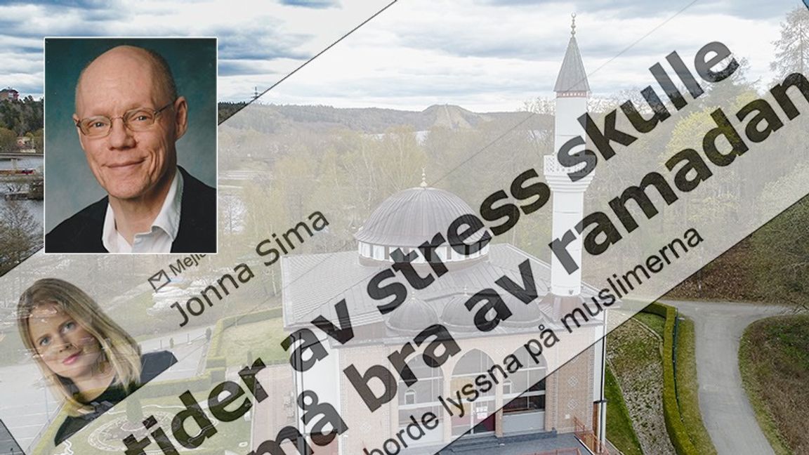 Dagens debattör Jan Lysén ifrågasätter Jonna Simas resonemang. Foto: Privat / Jonas Ekströmer/TT / Skärmavbild AB