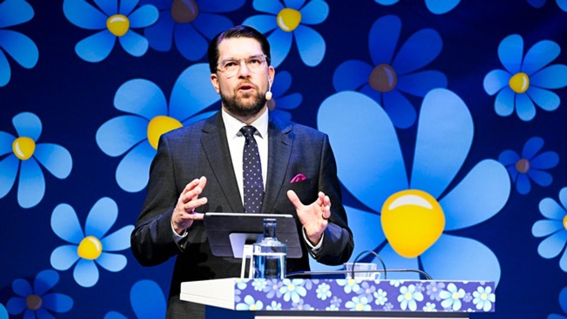 Jimmie Åkesson är populär bland Tidöväljarna. Foto: Jessica Gow/TT