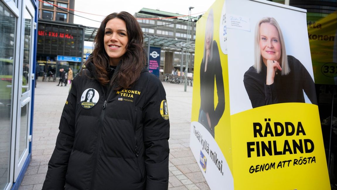 Sannfinländarna lägger om politiken, som en del byter de partigrupp. Foto: Jessica Gow/TT