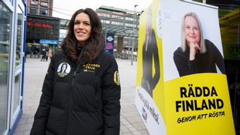 Sannfinländarna lägger om politiken, som en del byter de partigrupp. Foto: Jessica Gow/TT